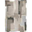 Della Mushroom Shaped Area Rug-1295906648