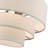 Bertan 4-Light Dimmable Adjustable Height Tiered Chandelier-2047410657-2047410656