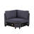 Kettner 136.35" Wide Reversible Modular Corner Sectional with Ottoman-52169145