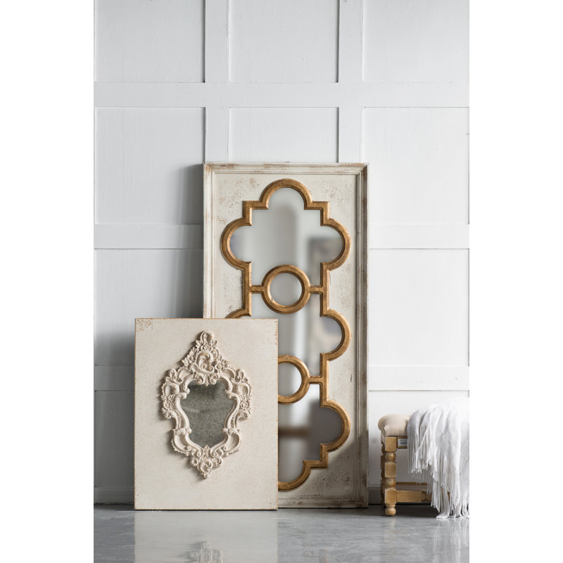 Wood Flat Wall  Mirror