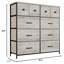 Commode double 10 tiroirs l 39,4 po-298557131