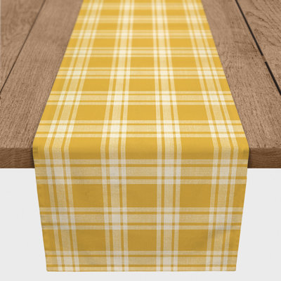 Chelene Rectangle Striped Polyester Table Runner