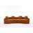 Chenille Fabric Modular Boneless Curved Sofa,Full Compression Sponge Sofa,No-Assembly Require-2042988675