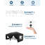 ZACOO 600cm W x 300cm D Polycarbonate Cover Retractable Trailer Awning-129877195