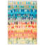 Paint Chip Multi Machine Washable Rug-1729679814