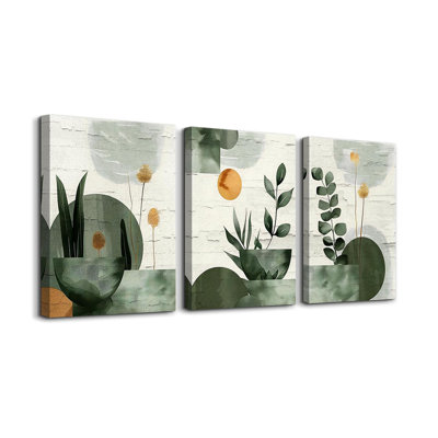 3 Piece Wrapped Canvas Print