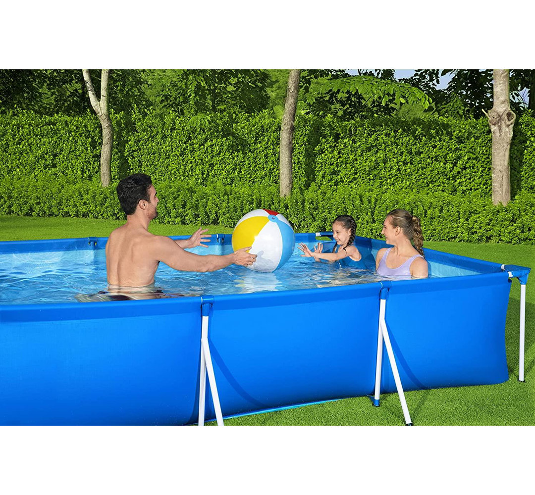 Plastic Rectangle Inflatable Pool H x W x L