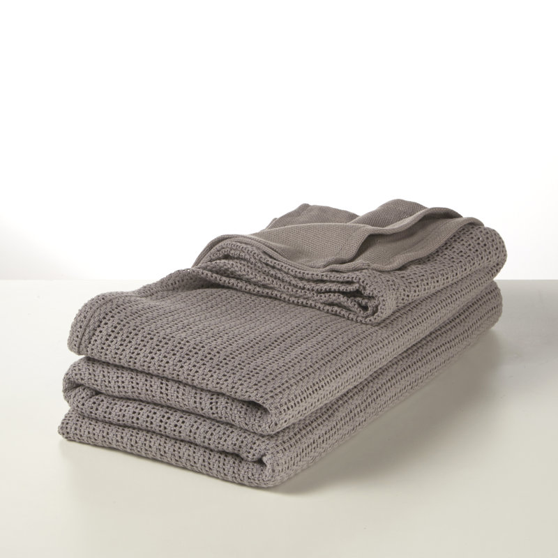 Throw Blanket, Light Grey, 230cm x 230cm Blanket