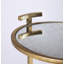 Ciro Metal & Mirrored Side Table-1074595654