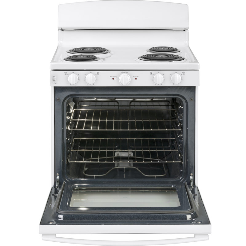 30" 5 cu. ft. Freestanding Electric Range, White