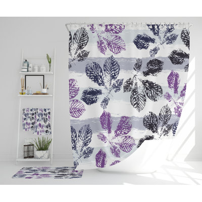 Naseim Polyester Shower Curtain Set