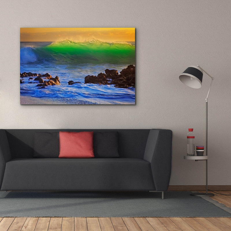 Toile épique «Backlit» par Patrick Zephyr «Backlit» par Patrick Zephyr, H 40 po x l 60 po x P 1,5 po