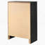 Commode de chambre noire à 6 tiroirs-793154674