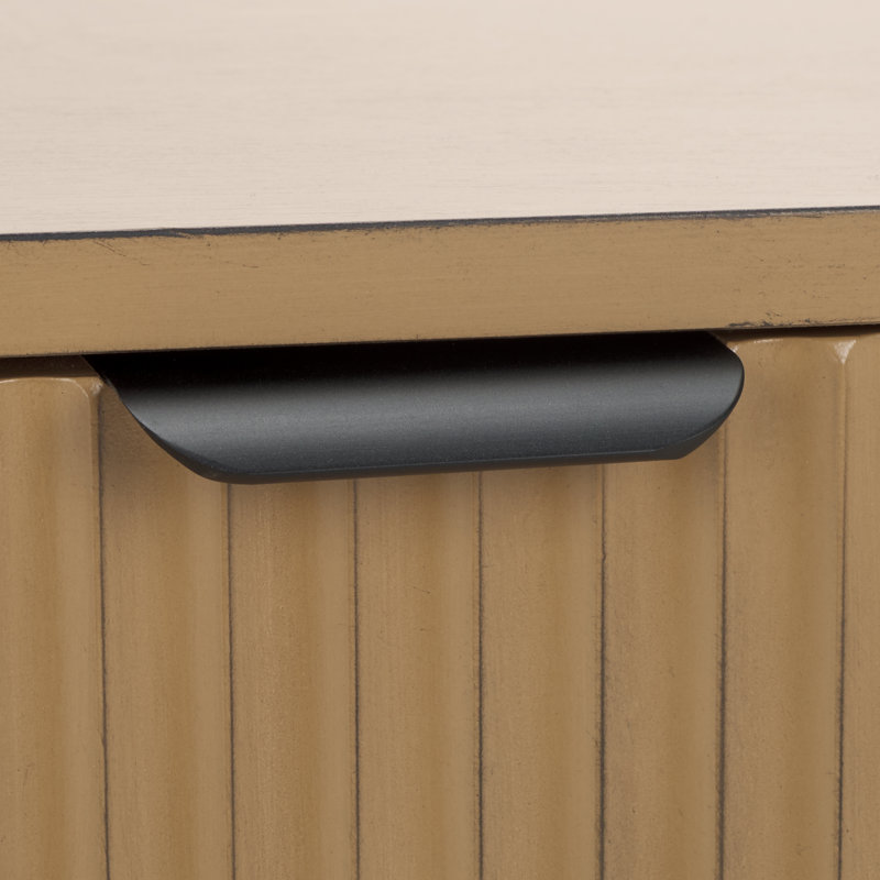 Flaminia 2 Door Media Stand, Brown