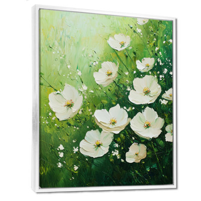 White Wildflower In Spring Bloom III - Wildflowers Wall Art