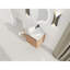 24'' Wall-Mounted Bathroom Vanity With Ceramic Art Sink and Soft-Close Door