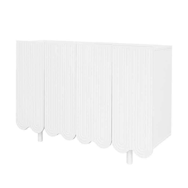 Conchata 120cm Sideboard, White