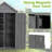 Outdoor Storage Cabinet Sheds