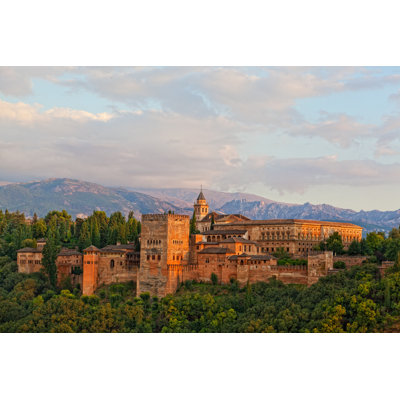Alhambra, Granada, Spain - Wrapped Canvas Print