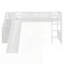 Lit mezzanine avec deux tiroirs et glissière, parfait pour les chambres d'enfants et les solutions peu encombrantes-751513897