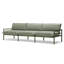 105'' Wide Outdoor Reversible Patio Sofa with Sunbrella Cushions-1598020285