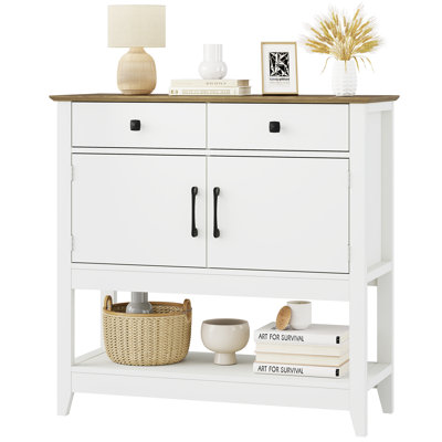 Sokhom 35.4'' Unfinished Console Table