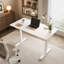 Bureau assis-debout électrique réglable en hauteur, table moderne pour ordinateur et jeux vidéo, idéale pour le bureau à domicile.-1511531444-1511531443