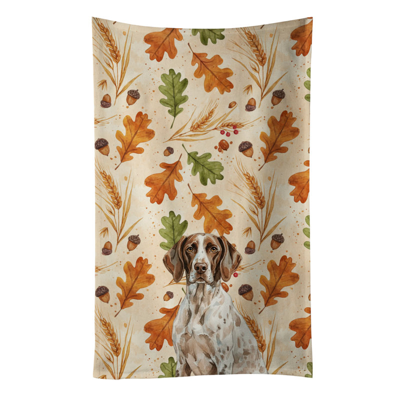 Serviette de cuisine tricolore Sheltie, German Shorthaired Pointer