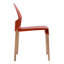 Ensemble de 4 chaises cramoisies-1441022070