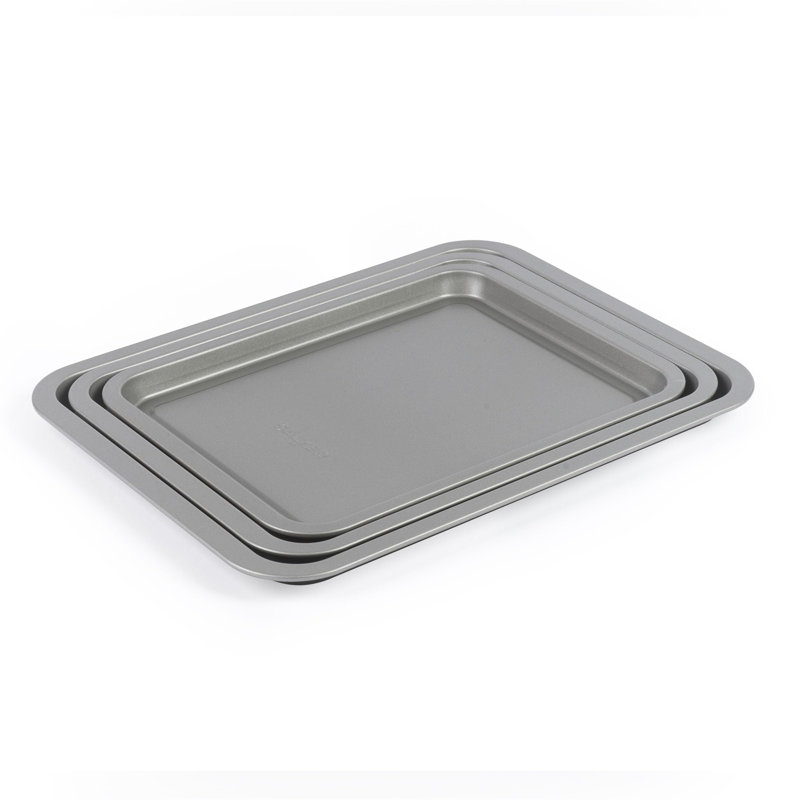 Ebern Designs Rossibell Non-Stick Stainless Steel Baking Tray
