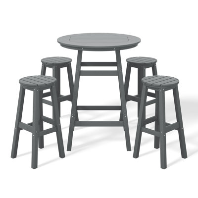 Laguna 5-Piece Round Bar Set
