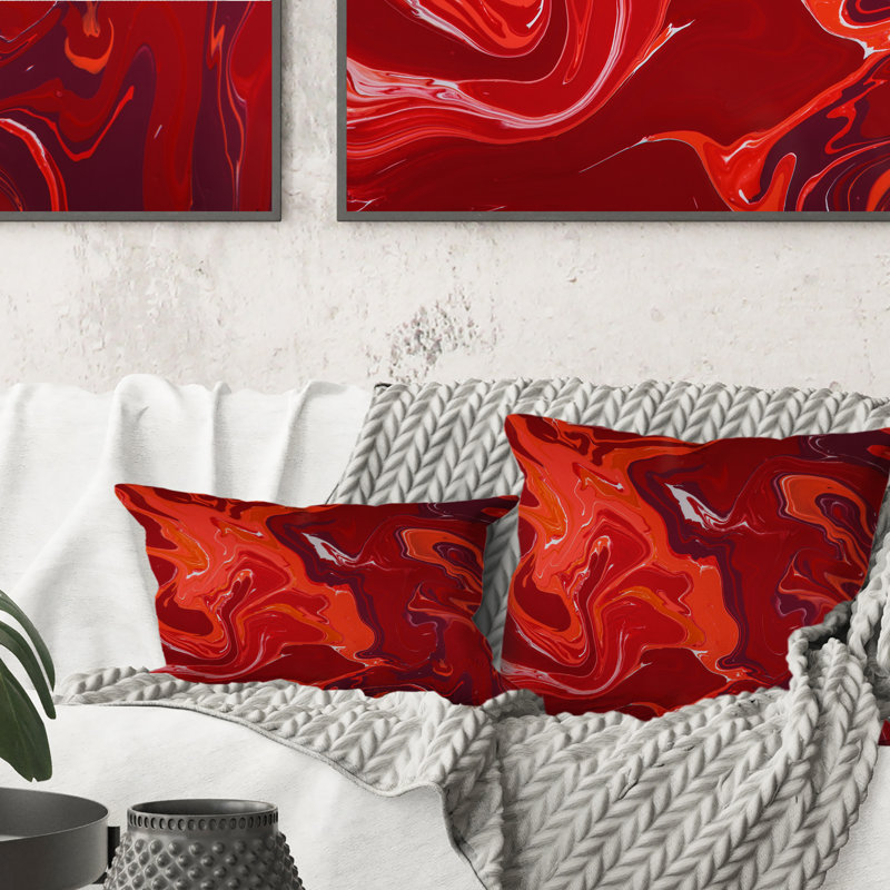 Coussin Red Flame