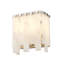 Applique murale 2 lumières encastrée en acier-949008704