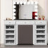 Ensemble coiffeuse Hollywood avec miroir