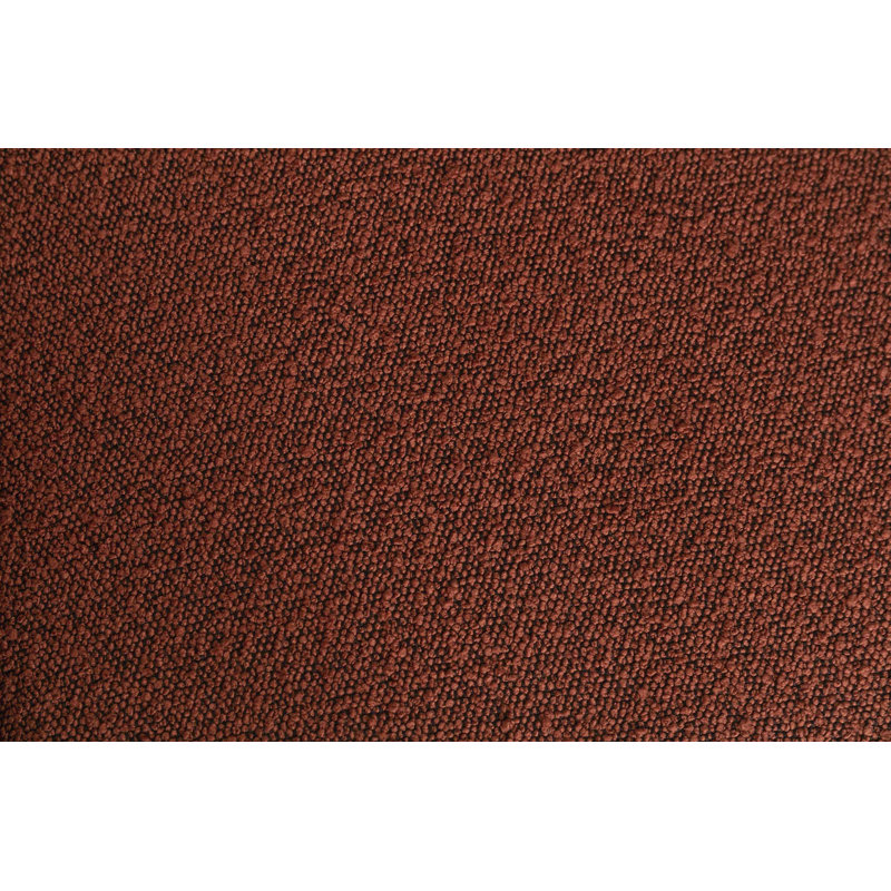 Chaises de salle à manger Boucle, 2, Rouge vin