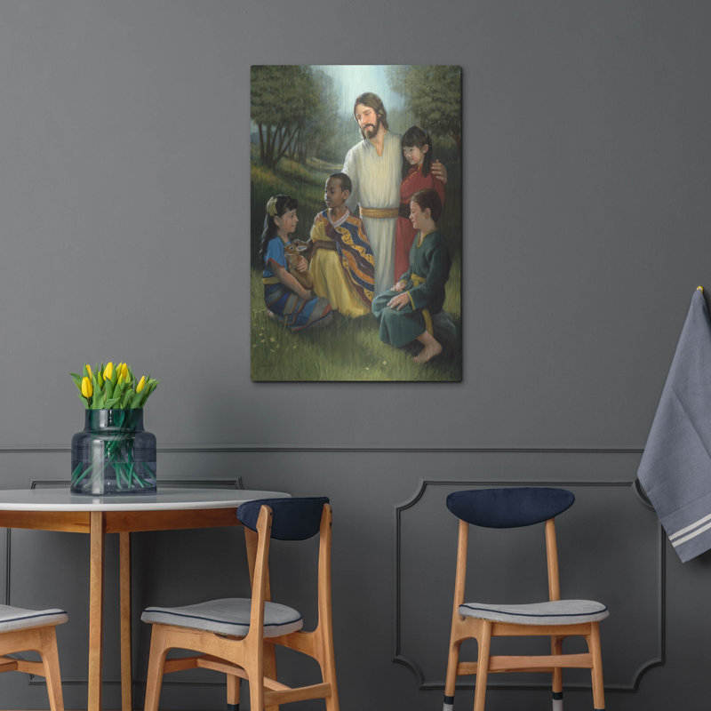 «Shepherd Of All» par David Lindsley, H 36 po x l 24 po