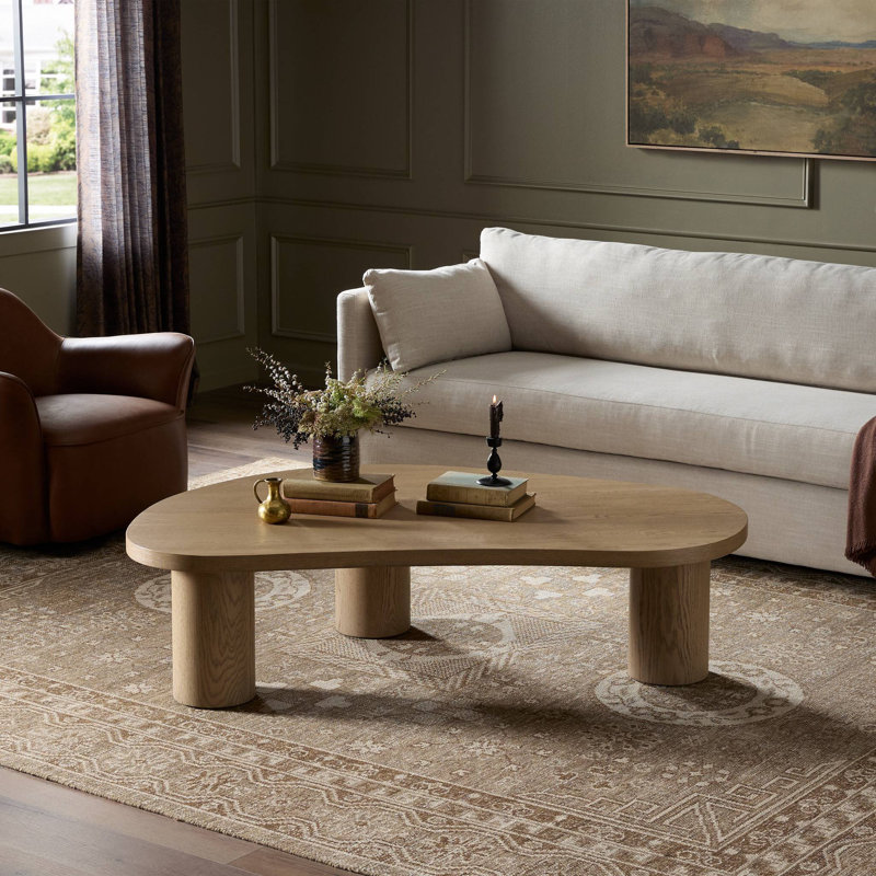 Joji Coffee Table, 16" H x 60" W x 37" D