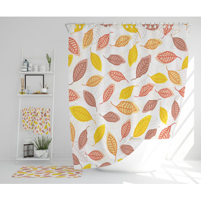 Netanya Polyester Shower Curtain Set