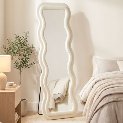 Glass Arch Freestanding Makeup / Shaving Mirror