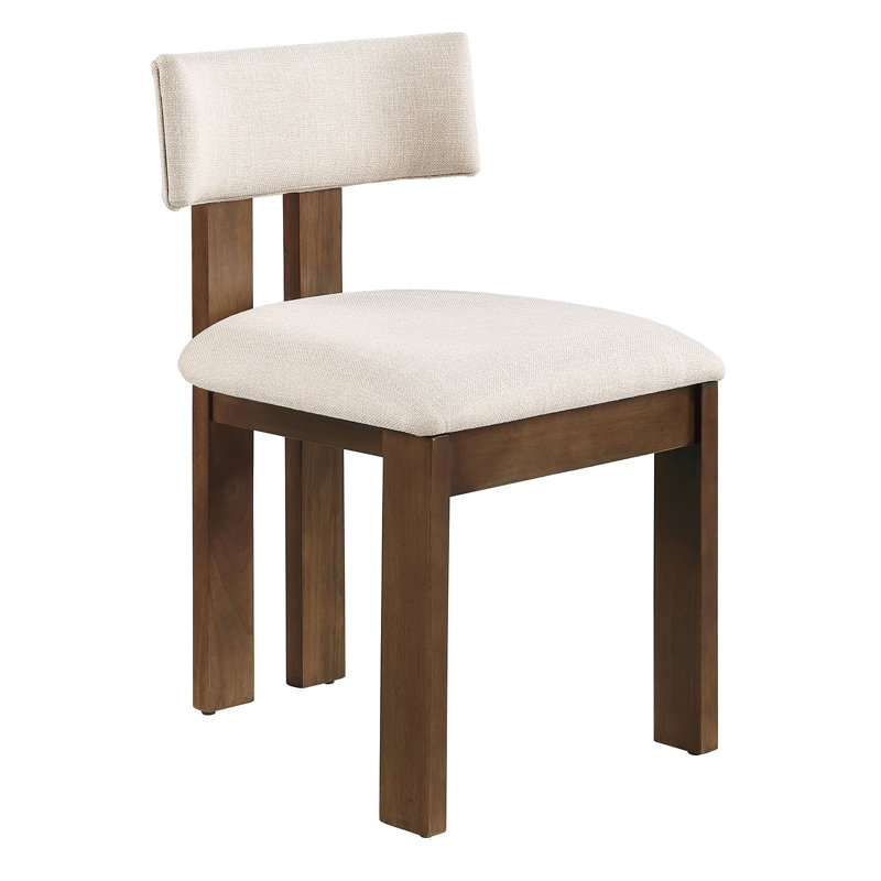 Chaise d'appoint Breighanna (lot de 2), Beige/brun