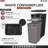 Rev-A-Shelf Pull Out Waste Container Storage for Kitchen Base Cabinets, Trash Cans with Soft-Close Slides-98030740