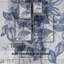 Reproduction encadrée marine et lin botanique VII - bois massif-363001900