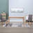 Dining Chairs Accent Upholstered Side Chair with Wood Frame Fabric-1460339673-1390612867