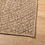 vidaXL Rug Floor Carpet for Indoor and Outdoor Door Mat Kitchen Rug Jute Look-307668388