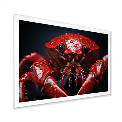 Red Mantis Shrimp I, reproduction d'art sur toile