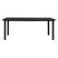 Wildon Home® 7 Piece Patio Dining Set Black PVC Rattan-128792066-128792068