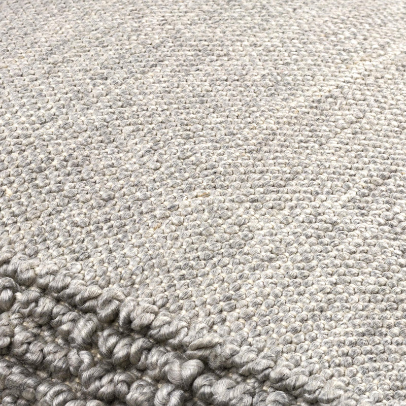 Housse de coussin Alaric, H 18 po x l 18 po, Gris