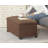 35.4” Rectangular Faux Leather Storage Ottoman Bench With Casters-1334864974