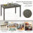 48'' Wooden Dining Table for 4 People w/ Rubber Wood Legs Rectangular Table White-941647972