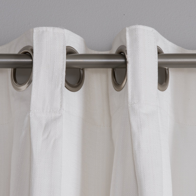 Mentzer 100% Polyester Room Darkening Solid Color Curtain Panel with Grommet Top, 50" W x 63" L